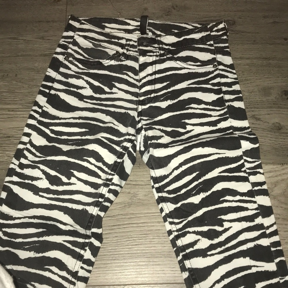 Zebra jeans H&M